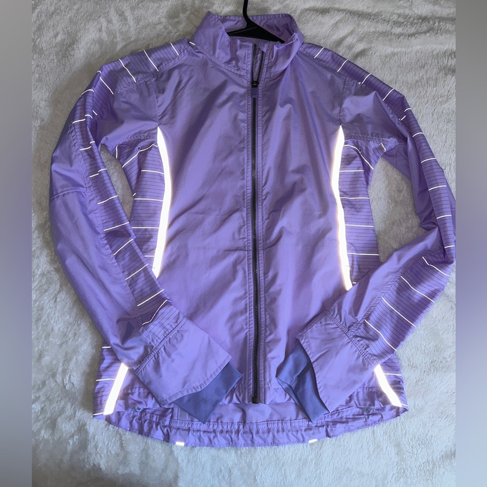 Athleta Reflective Lilac Windbreaker